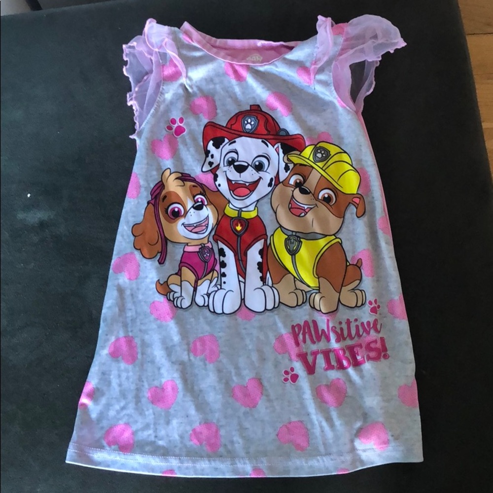 Paw patrol toddler baby nightgown